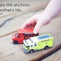"Sons are the anchors of a Mother's life."