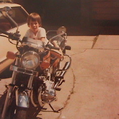 Dad's Suzuki  -  May 1981