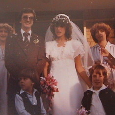Greg & Belinda's Wedding  -  26 April 1981