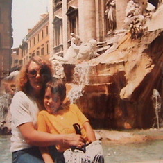 Trevi Fountains Italy - 1982