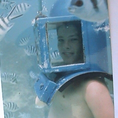 Under Sea Walk on Anthony's 16th Birthday - December 1991.