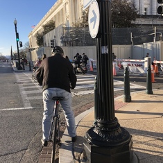 Biking aroun Capitol