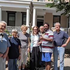 Brothers of Charity 1st DC House on Lamont Street with Br. Saud, Br. Stan & Sr. Francesca