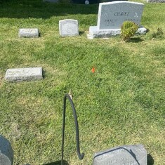 Anthony's grave site location once he is laid to rest (date TBD)