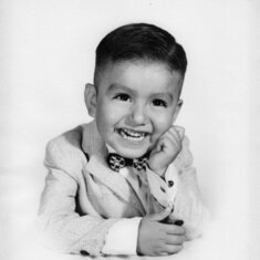 Tony as a youngster