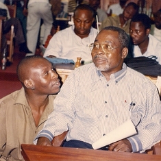 African Mathematical Union Conference, University of Agriculture, Abeokuta, 16th-22nd November, 2003.  (Me and Prof Afuwape)