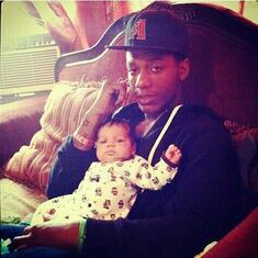 Daddy & Son, he loves his baby boy!
