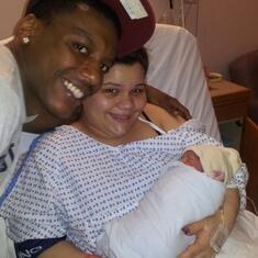 Anthony & Sasha welcoming their first born Aamir.  Thank you for blessing us with him!