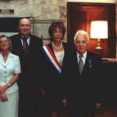 Awarded l'Ordre National du Mérite, 1996