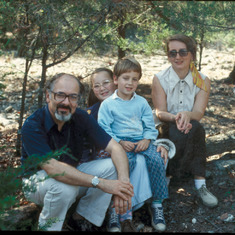 Family hike, mid 1970's