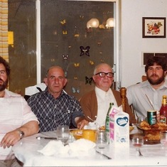 Tommy, Grandpa, Nono, Jerry Sr