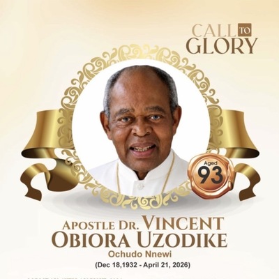 Apostle Dr Vincent Obiora Uzodike