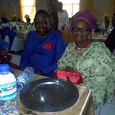 Myself and Big Mum During her time @Uncle Idowu s and Aunty Ope sEngagement in Ota Nigeria 