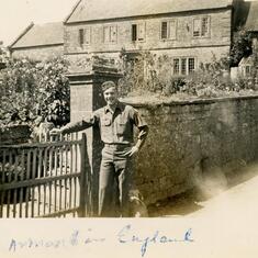 Armond in England WWII