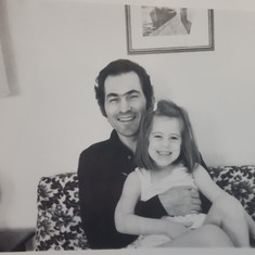 1976 Arnold with daughter Rachel