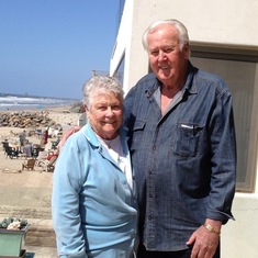 Mom and Dad in Oceanside