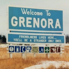 They moved back to Grenora, ND, permanently.