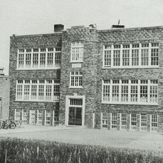 Grenora school that all of Adolph and Hazel's children attended from 1 - 12, except for Arvin, who completed 1st grade out west.