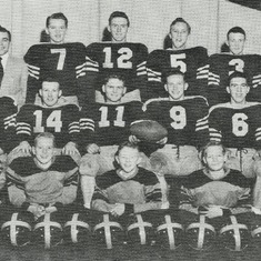 Arvin is #6 in football, too. He's the 2nd from the right in the second row. Alden is on the right end of the first row.