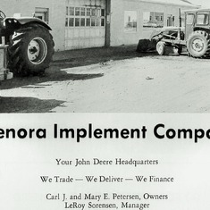 Arvin got his start with John Deere at Grenora Implement.