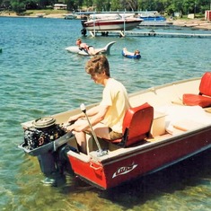 Allan at the lake (1992).