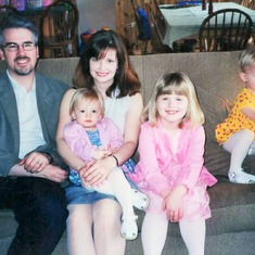 Brent & Michele Hagen with daughters Amanda, Emily and Cassie.