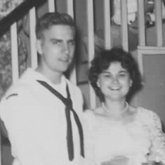 Youngest brother, Charles, married Charlene Lumpkins in Maryland on May 20, 1961.
