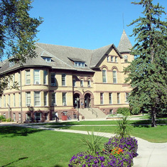 Old Main at NDSU.  Arvin & Alden started in the fall of 1960 at the same time.  Alden lived with our family the first year in married student housing.