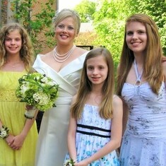 Audra and her cousins:  Cassie, Amanda & Emily.