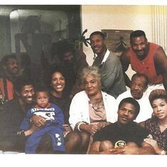 Arnol & family in the 80's