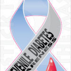 Diabetes Awareness Ribbon Color ribbon diabetes awareness 1_01 type 1 ___