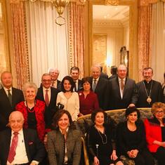 Reception in honor of President-elect Armen Sarkissian at Tavitian Residence in NYC, March 13, 2018