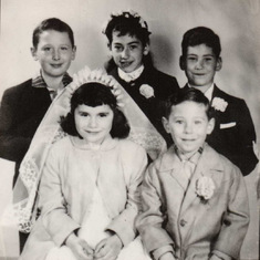Richard, Karen, Audrey, Joseph, John Roberts~1960