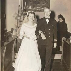 Mr. & Mrs Alfred Speckman 1951