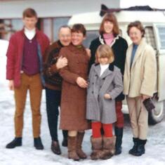 Family with Austrian Friends 1968