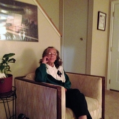 Auntie Alone in Chair