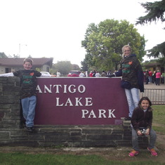 Location of where the Antigo walk started and ended.