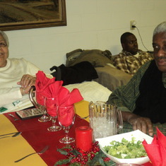 Christmas 2011 @ Annual Christmas Dinner with Aunt Shirley and Uncle Abe.