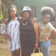 Aunty and her girls