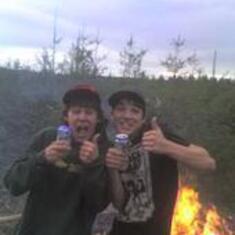 Austin & Stevo ~ umm ya good ole Fire and root Beer