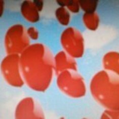 23 Red balloons & 1 white release... HAPPY 23RD Austin