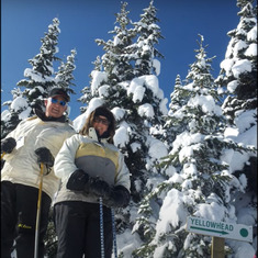We enjoyed so many fun ski trips with Ave and the family at Purden Ski Village (near Prince George, B.C.  -  2013)
