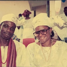 October 5, 1991: Ayo’s birthday and Ayo & Funke’s wedding anniversary