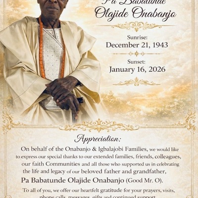 Pa Babatunde Olajide Onabanjo
