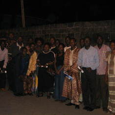 Group photograph, LAUTECH Alumni (Lagos Branch) Inauguration - 22 August 2004, Lagos.