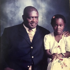 BTF and Foyinsola, his daughter