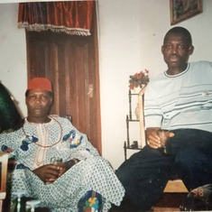 Daddy and His Only Surviving Brother, Bro Ebikiri KIMIA. 
