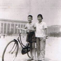 1969和妈妈一起逛北京