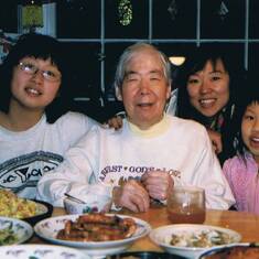 2003 Smile with Granddaughters 1995