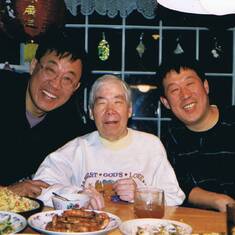 2003 Smile with two sons